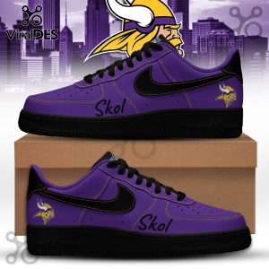 Minnesota Vikings NFL Super Bowl 2026 Air Force 1 Sneakers