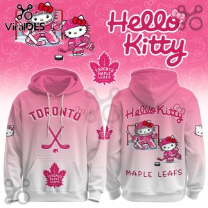 Toronto Maple Leafs NHL x Hello Kitty Hoodie And Joggers Toronto Maple Leafs NHL x Hello Kitty Hoodie And Joggers