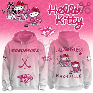 Nashville Predators NHL x Hello Kitty Hoodie And Joggers Nashville Predators NHL x Hello Kitty Hoodie And Joggers