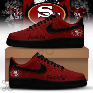 San Francisco 49ers NFL Super Bowl 2026 Air Force 1 Sneakers
