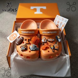 Premium Tennessee Volunteers Crocs With Charms