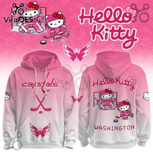 Washington Capitals NHL x Hello Kitty Hoodie And Joggers Washington Capitals NHL x Hello Kitty Hoodie And Joggers