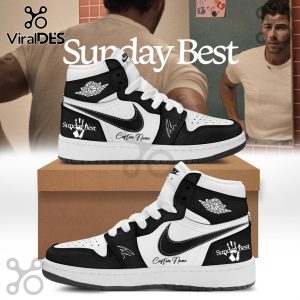Nick Jonas Sunday Best Custom Air Jordan 1 Sneakers