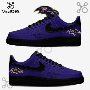 Baltimore Ravens NFL Super Bowl 2026 Air Force 1 Sneakers