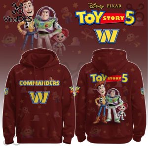 Washington Commanders NFL x Toy Story 5 Limited Hoodie And Joggers
