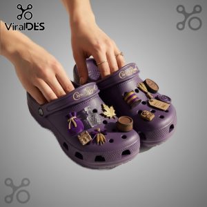 Crown Royal Crocs Clogs with Charms - stylish and comfortable footwear for Crown Royal lovers.