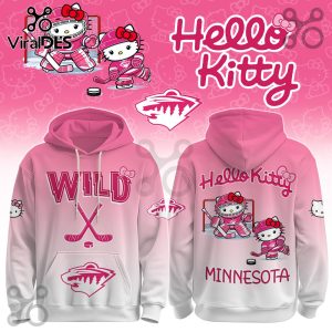 Minnesota Wild NHL x Hello Kitty Hoodie And Joggers