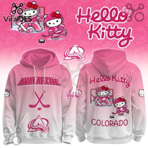 Colorado Avalanche NHL x Hello Kitty Hoodie And Joggers Colorado Avalanche NHL x Hello Kitty Hoodie And Joggers