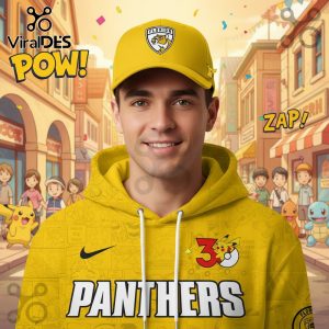Florida Panthers NHL x Pokemon 30th Anniversary Hoodie And Joggers
