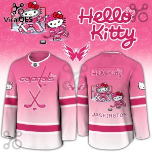 Washington Capitals NHL x Hello Kitty Hockey Jersey