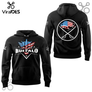 Buffalo Sabres x WWE Black Hoodie Limited Edition