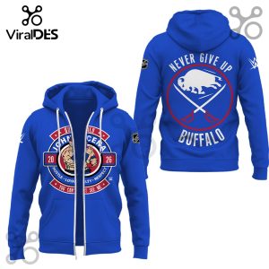 Buffalo Sabres x John Cena WWE Zip Hoodie – Blue