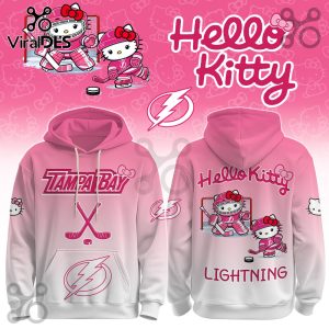 Tampa Bay Lightning NHL x Hello Kitty Hoodie And Joggers Tampa Bay Lightning NHL x Hello Kitty Hoodie And Joggers
