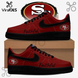San Francisco 49ers NFL Super Bowl 2026 Air Force 1 Sneakers