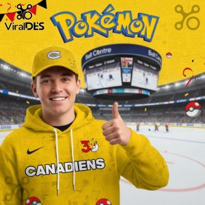 Montreal Canadiens NHL x Pokemon 30th Anniversary Hoodie And Joggers
