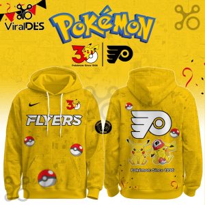 Philadelphia Flyers NHL x Pokemon 30th Anniversary Hoodie And Joggers