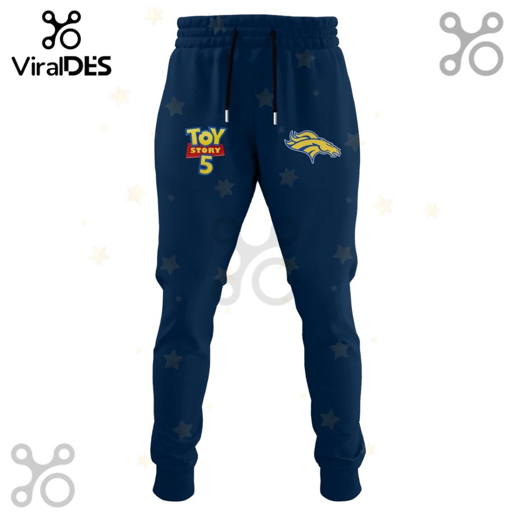 Denver Broncos NFL x Toy Story 5 Limited Hoodie And Joggers Denver Broncos NFL x Toy Story 5 Limited Hoodie And Joggers