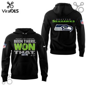 Seattle Seahawks NFC West Champions Black Hoodie And Joggers