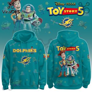 Miami Dolphins NFL x Toy Story 5 Limited Hoodie And Joggers