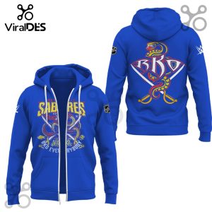 Buffalo Sabres x Randy Orton WWE Zip Hoodie – Blue