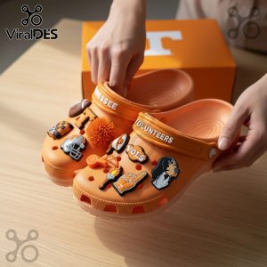 Premium Tennessee Volunteers Crocs With Charms