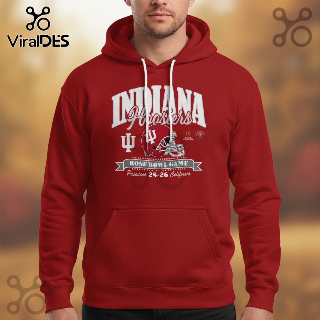Indiana Hoosiers x Rose Bowl Champions Hoodie And Joggers Indiana Hoosiers x Rose Bowl Champions Hoodie And Joggers