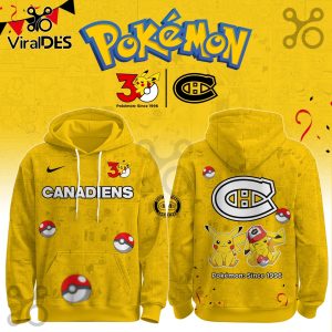 Montreal Canadiens NHL x Pokemon 30th Anniversary Hoodie And Joggers