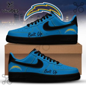 Los Angeles Chargers NFL Super Bowl 2026 Air Force 1 Sneakers