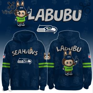 Seattle Seahawks NFL x Labubu Limited Edition Hoodie And Joggers