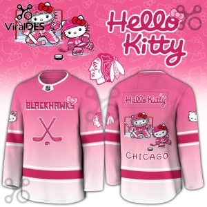 Chicago Blackhawks NHL x Hello Kitty Hockey Jersey