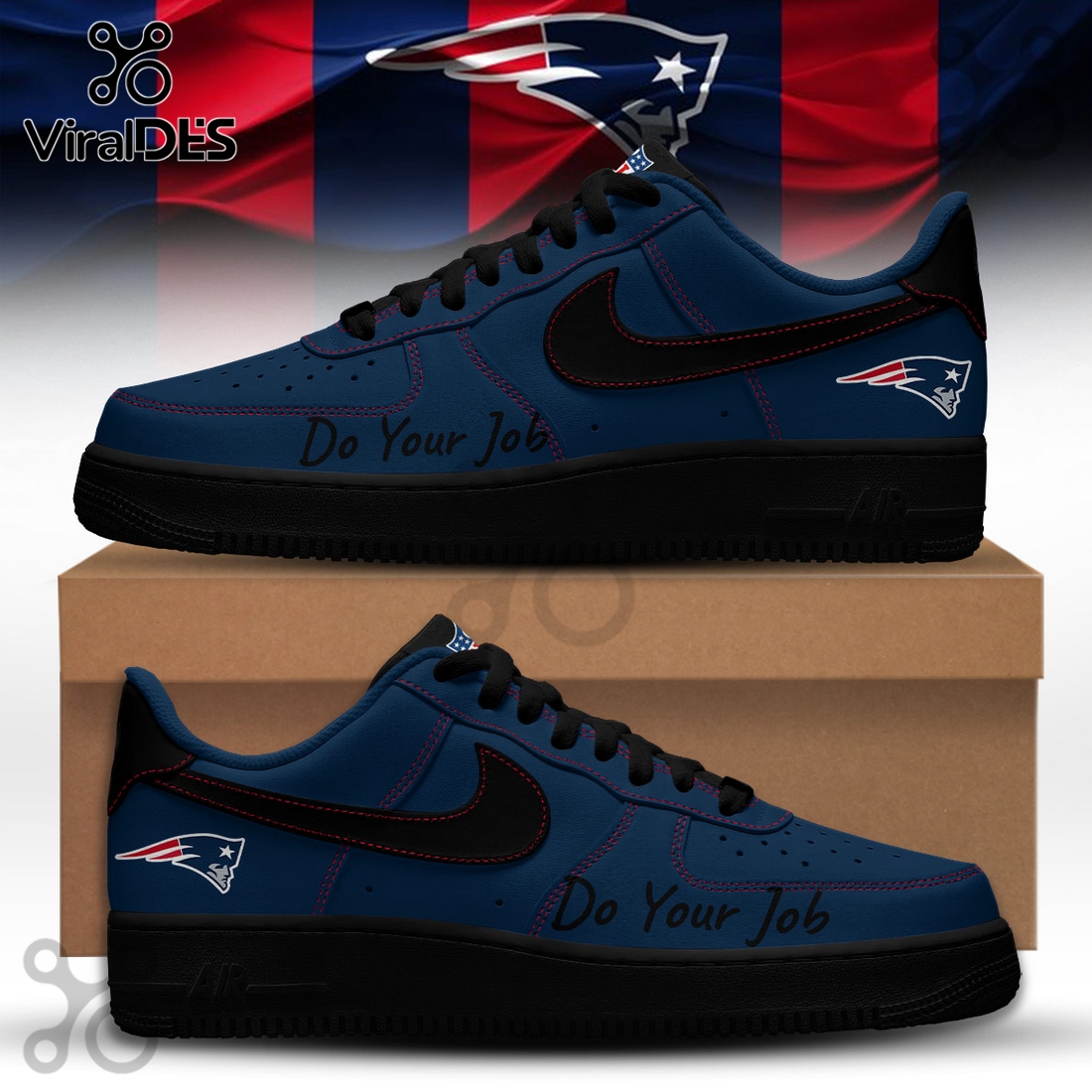 New England Patriots NFL Super Bowl 2026 Air Force 1 Sneakers New England Patriots NFL Super Bowl 2026 Air Force 1 Sneakers
