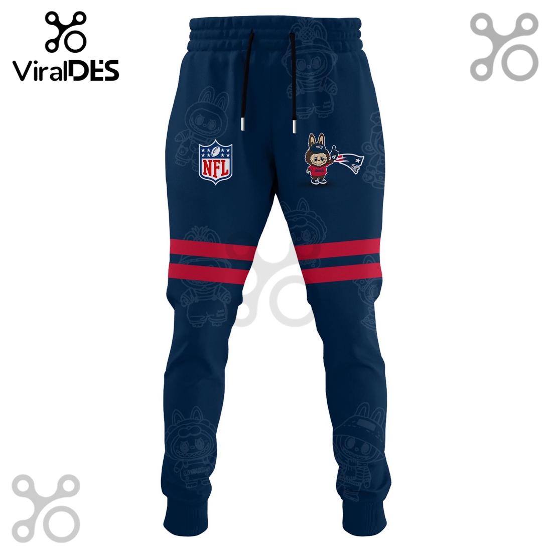 New England Patriots NFL x Labubu Limited Edition Hoodie And Joggers New England Patriots NFL x Labubu Limited Edition Hoodie And Joggers
