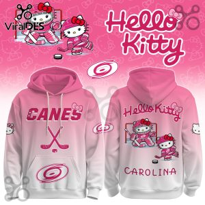 Carolina Hurricanes NHL x Hello Kitty Hoodie And Joggers Carolina Hurricanes NHL x Hello Kitty Hoodie And Joggers