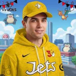 Winnipeg Jets NHL x Pokemon 30th Anniversary Hoodie And Joggers