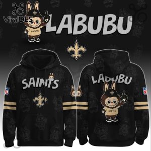 New Orleans Saints NFL x Labubu Limited Edition Hoodie And Joggers