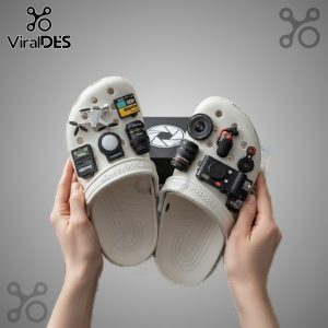 Photographer Crocs - Premium clogs with camera & photography themed charms. Comfortable and stylish for photographers!