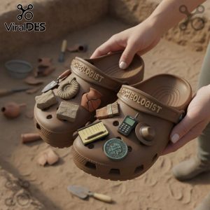 Archeologist Premium Crocs Clogs With Charms