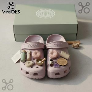 Yoga Premium Crocs Clogs With Charms