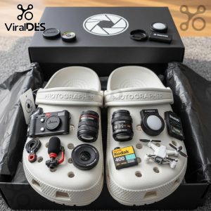 Photographer Premium Crocs Clogs With Charms