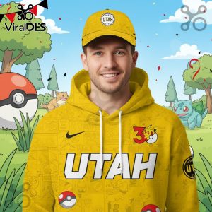 Utah Mammoth NHL x Pokemon 30th Anniversary Hoodie And Joggers