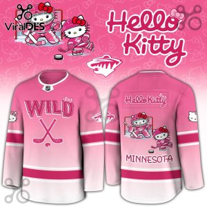 Minnesota Wild NHL x Hello Kitty Hockey Jersey Minnesota Wild NHL x Hello Kitty Hockey Jersey