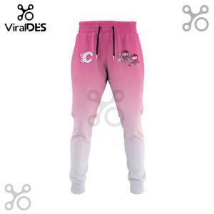 Calgary Flames NHL x Hello Kitty Hoodie And Joggers