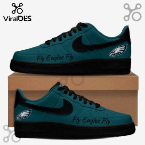 Philadelphia Eagles NFL Super Bowl 2026 Air Force 1 Sneakers