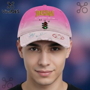 Rush Fifty Something Tour 2027 Signed Autograph Concert Merch Hat