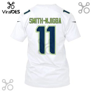 A white t-shirt with 'SMITH-NJIGBA' and the number '11' on the back.!