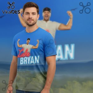 Luke Bryan 2026 Tour Limited Edition 3D T-Shirt