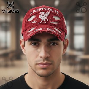 Liverpool FC 1892-2026 Distressed Anniversary Commemorative Baseball Cap