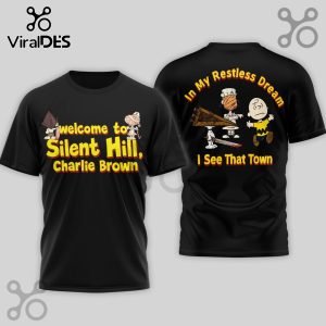 Limited Edition Return to Silent Hill 3D T-Shirt - striking design featuring Pyramid Head and eerie Silent Hill imagery.