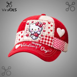 Hello Kitty Valentine's Day Classic Cap - adorable and stylish headwear for celebrating love.