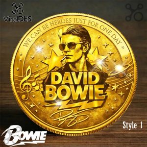 David Bowie Starman Commemorative Coin